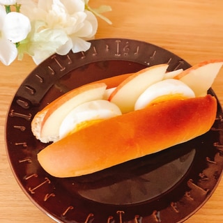 チーズ茹で卵りんご☆サンドイッチorトースト✧˖°